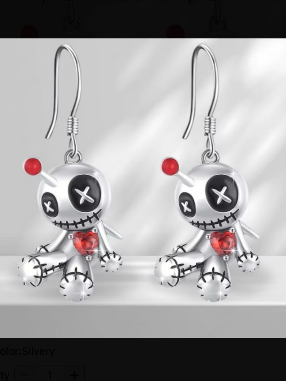⭐️ Voodoo Doll Earrings